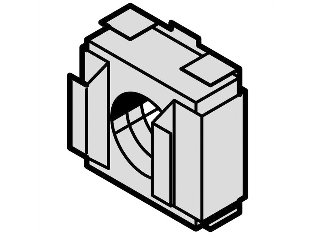 SCHROFF Käfigmutter M6 - KAEFIGMUTTERN M6/2,5 50STK