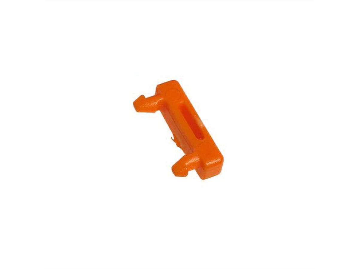 EasyLan DualBoot® Steckermarkierungsclips, 100 Stück, orange