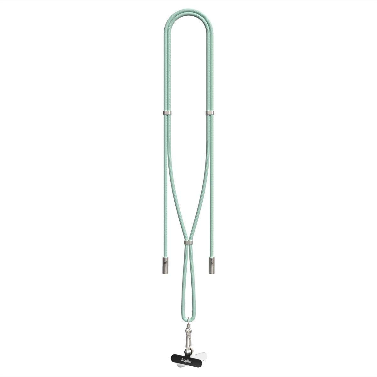 Câble de recharge et de synchronisation Aqiila Lanyard CL3, 60W, type C vers Lightning, vert