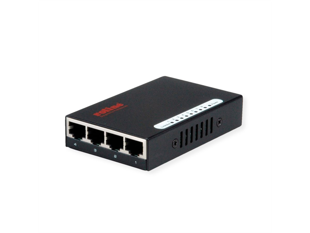 ROLINE Switch Gigabit Ethernet, Pocket, 8 ports