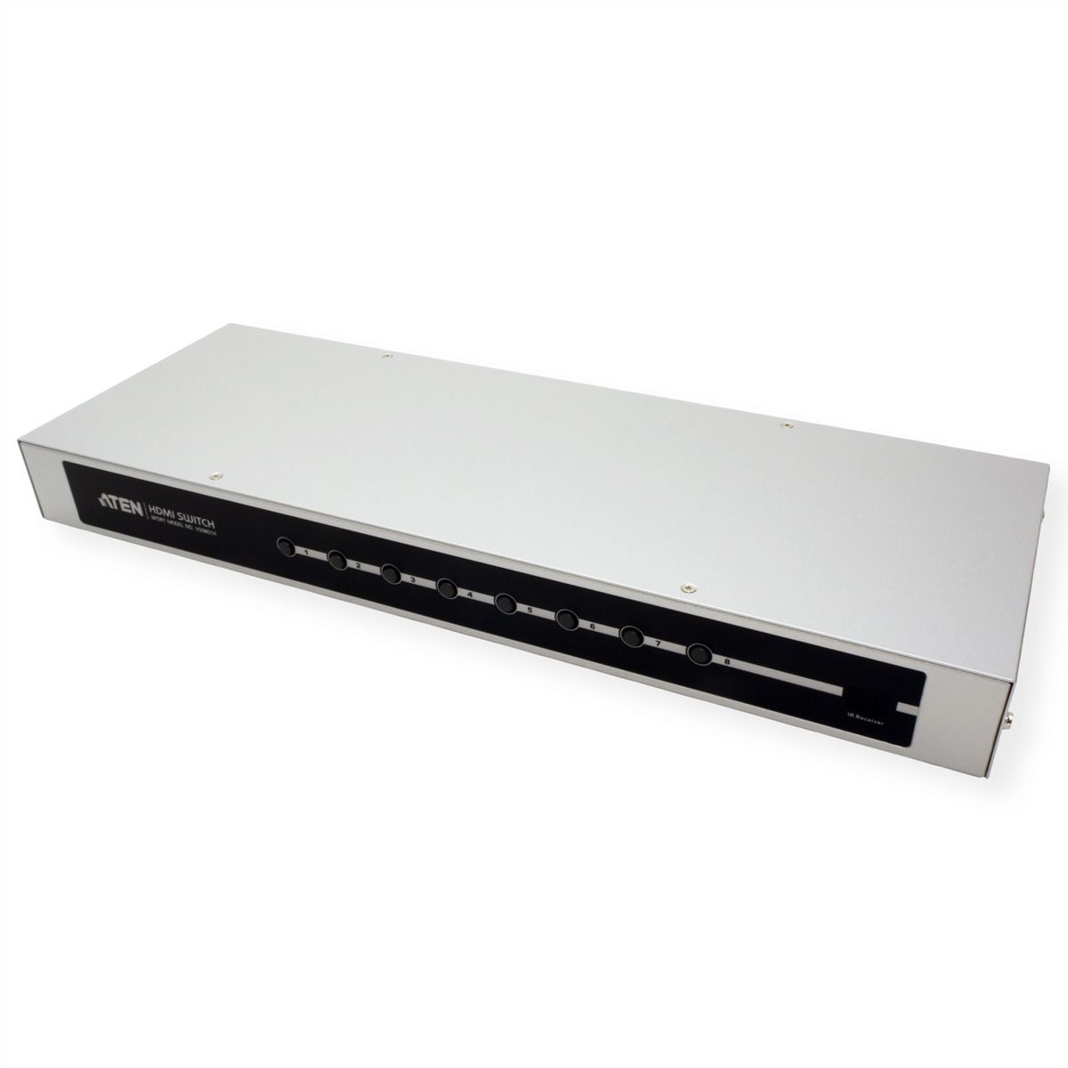 ATEN VS0801H HDMI-A/V-Switch mit 8 Ports und Infrarot-Fernbedienung