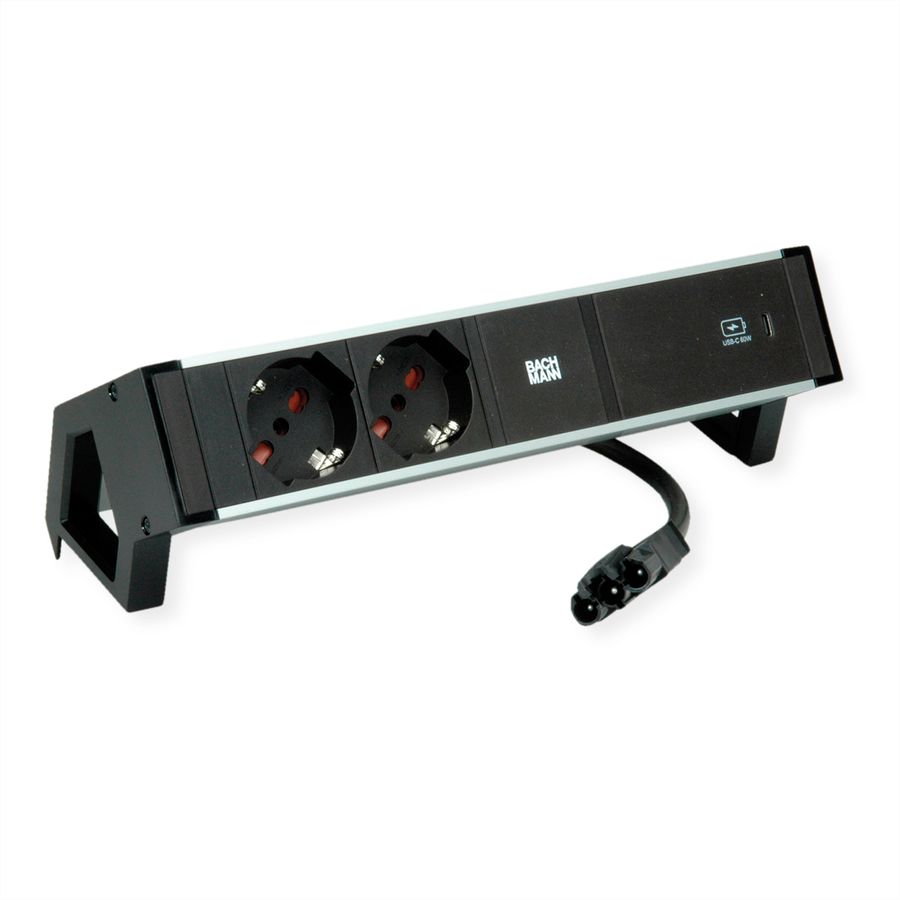 BACHMANN DESK2 ALU BLACK 2xP40, ITALIE