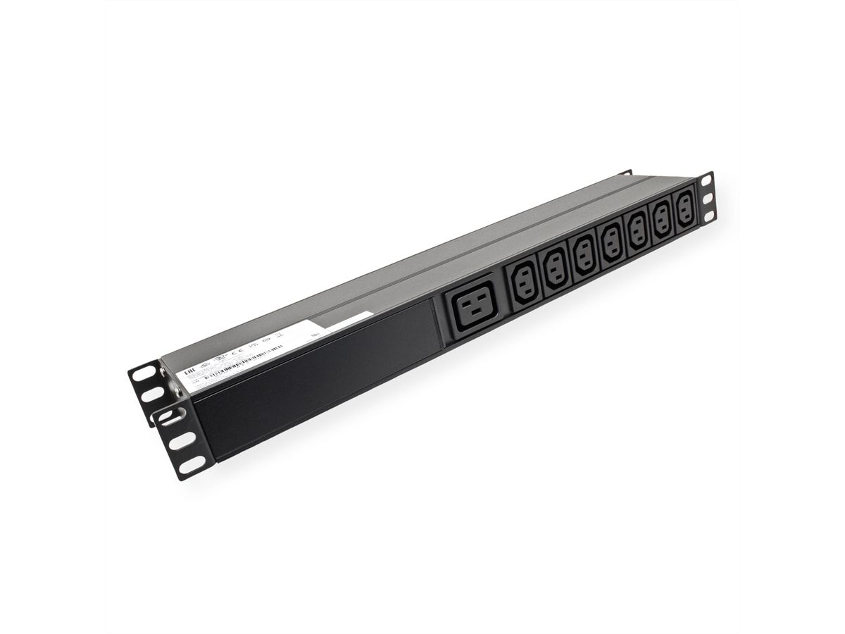 ATEN PE0218SG PDU de base 1U 16A avec protection contre les surtensions, 18 ports