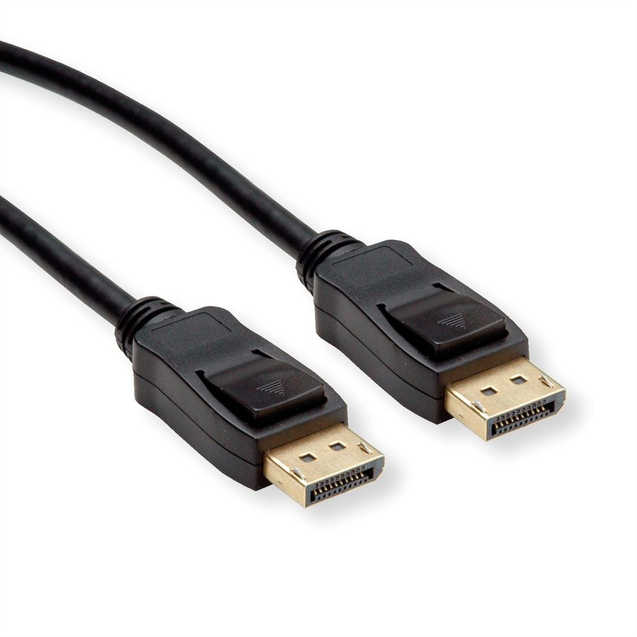 VALUE DisplayPort Kabel, v1.4, DP ST - ST, schwarz, 1 m