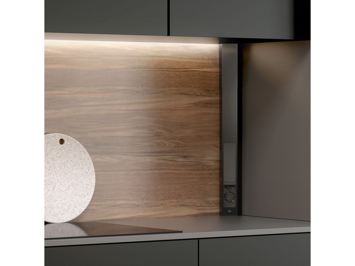 BACHMANN CASIA 2 3xCEE7/3 1xUSB A/C 22W 2,0m AEH SW