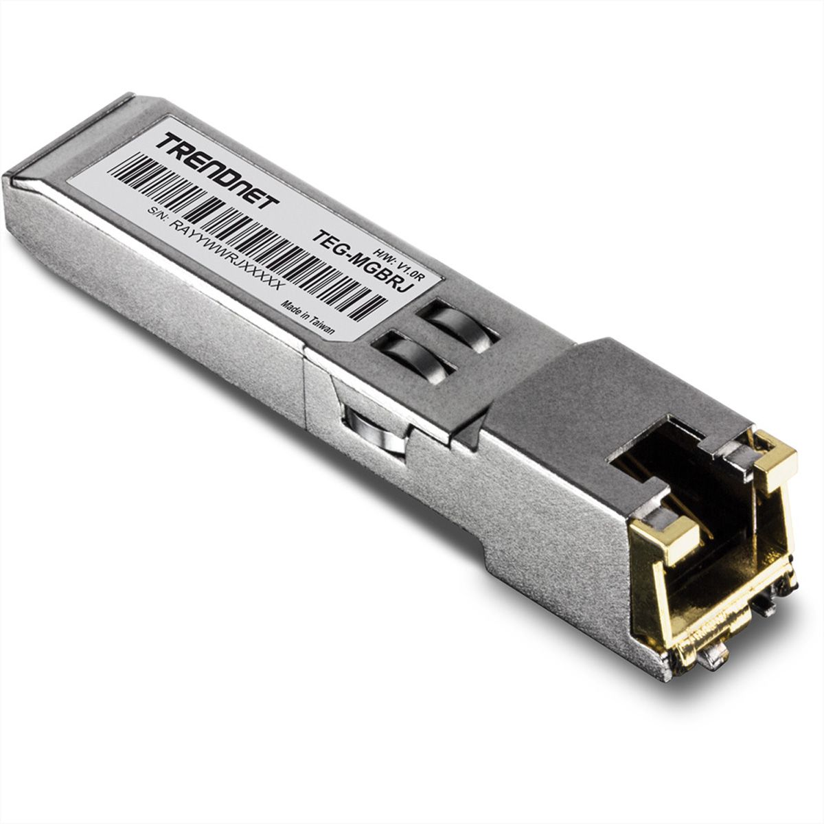 TRENDnet TEG-MGBRJ Module SFP cuivre RJ-45 1000BASE-T
