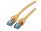 ROLINE Patchkabel Kat.6A UTP, Component Level, LSOH, gelb, 1 m
