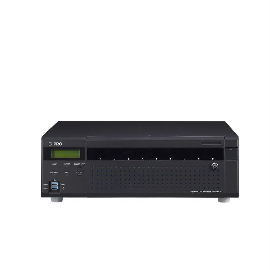 I-PRO WJ-NX410KG NVR Enregistreur vidéo en réseau 32-CH