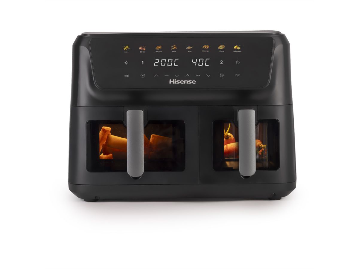 Hisense Heissluftfriteuse HAF2700DCD, 2700W, 11L