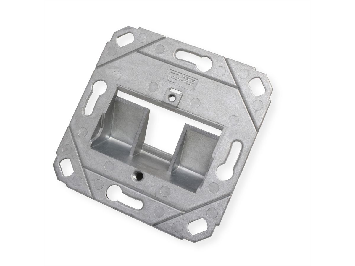 METZ CONNECT Keystone boîtier de raccordement montage en saillie 1 port non équipé blanc pur