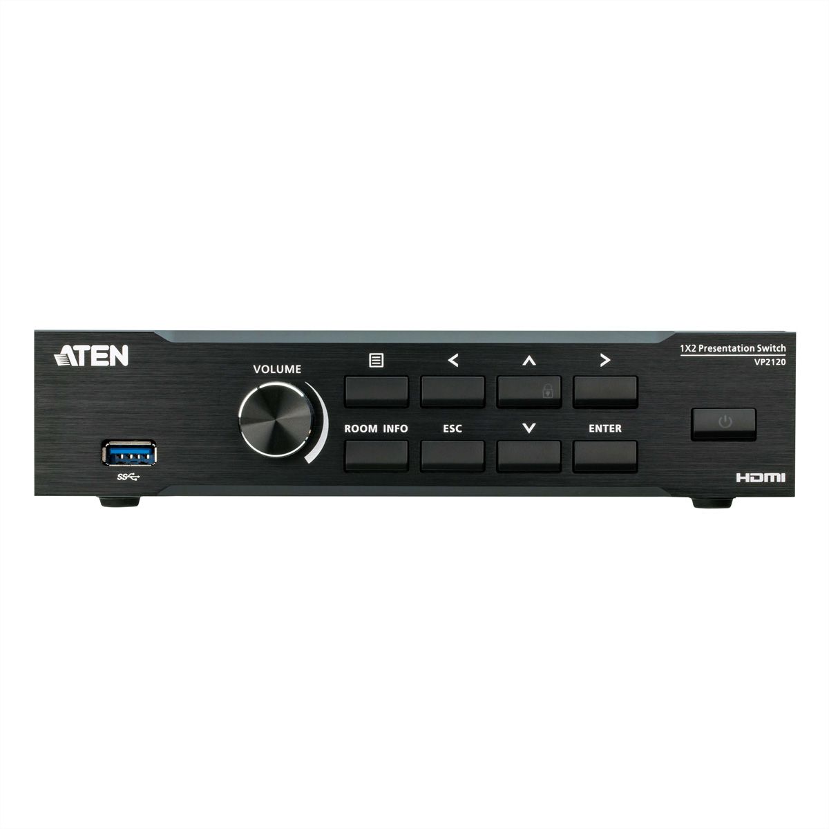 **Retoure**ATEN VP2120 Commutateur de présentation fluide avec multidiffusion en quadruple affichage