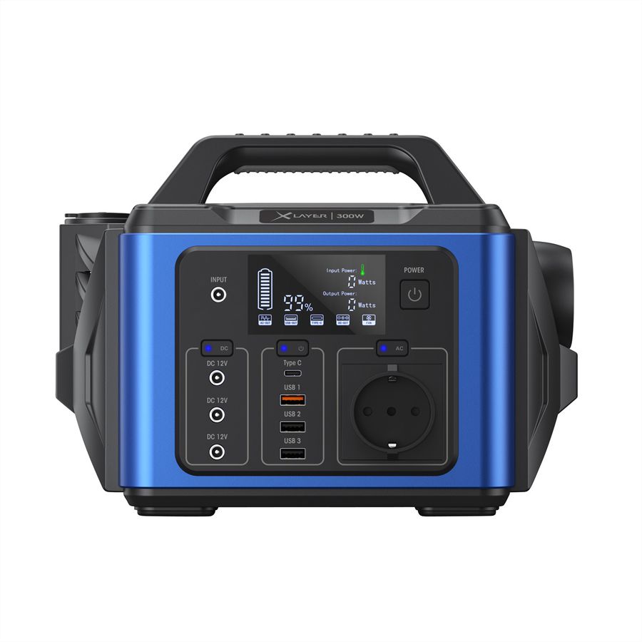 Xlayer Mobile Powerstation, 300W, 80.000 mAh, 296 Wh