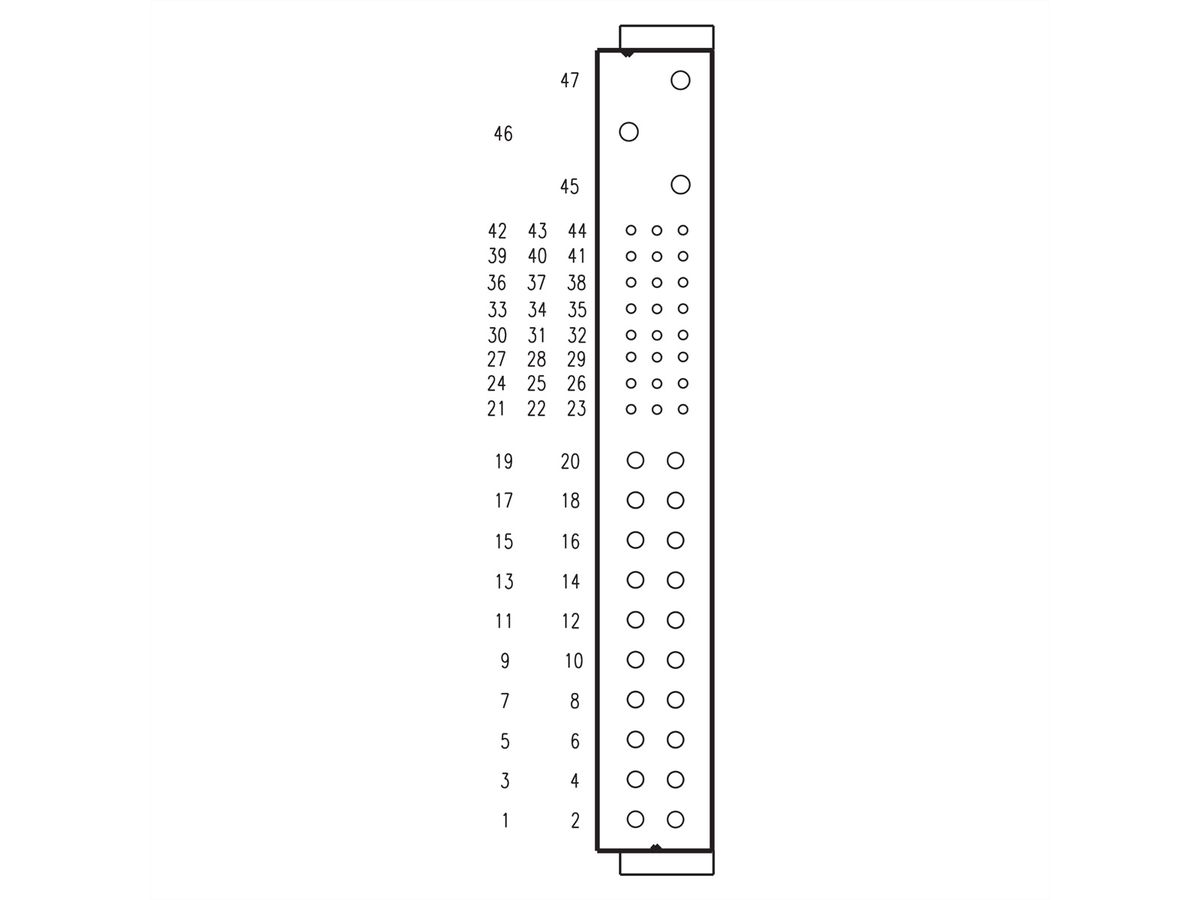 SCHROFF PSU 19" pour CompactPCI, AC/DC, 6 U, 8 HP