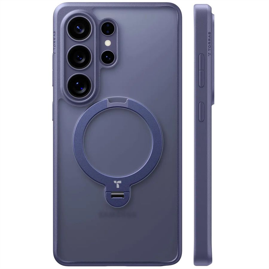 Torras Ostand 360° Spin Case, Galaxy S26 Ultra, violet