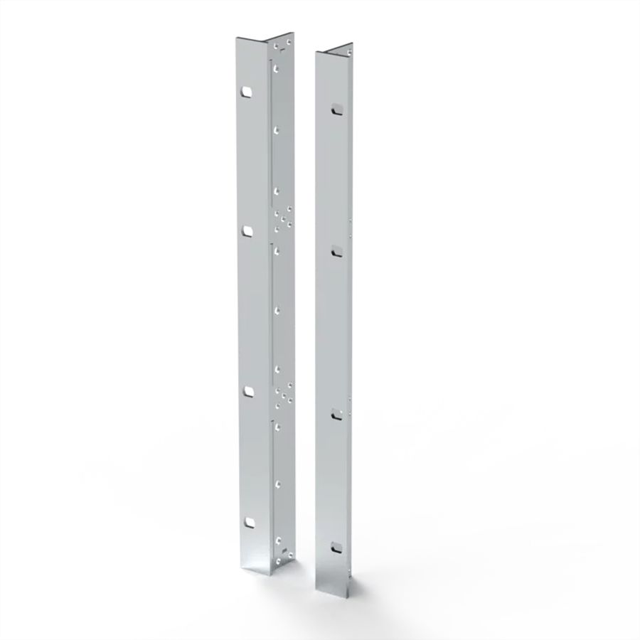 SCHROFF 19"-Winkel Typ F mit / ohne Grifflöcher für Textildichtung - 19"WINKEL 9HE O.GR. 2STK