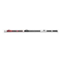 BACHMANN IT PDU ALU 1U 36x C13 6x disjoncteur CEE 3x32A rouge