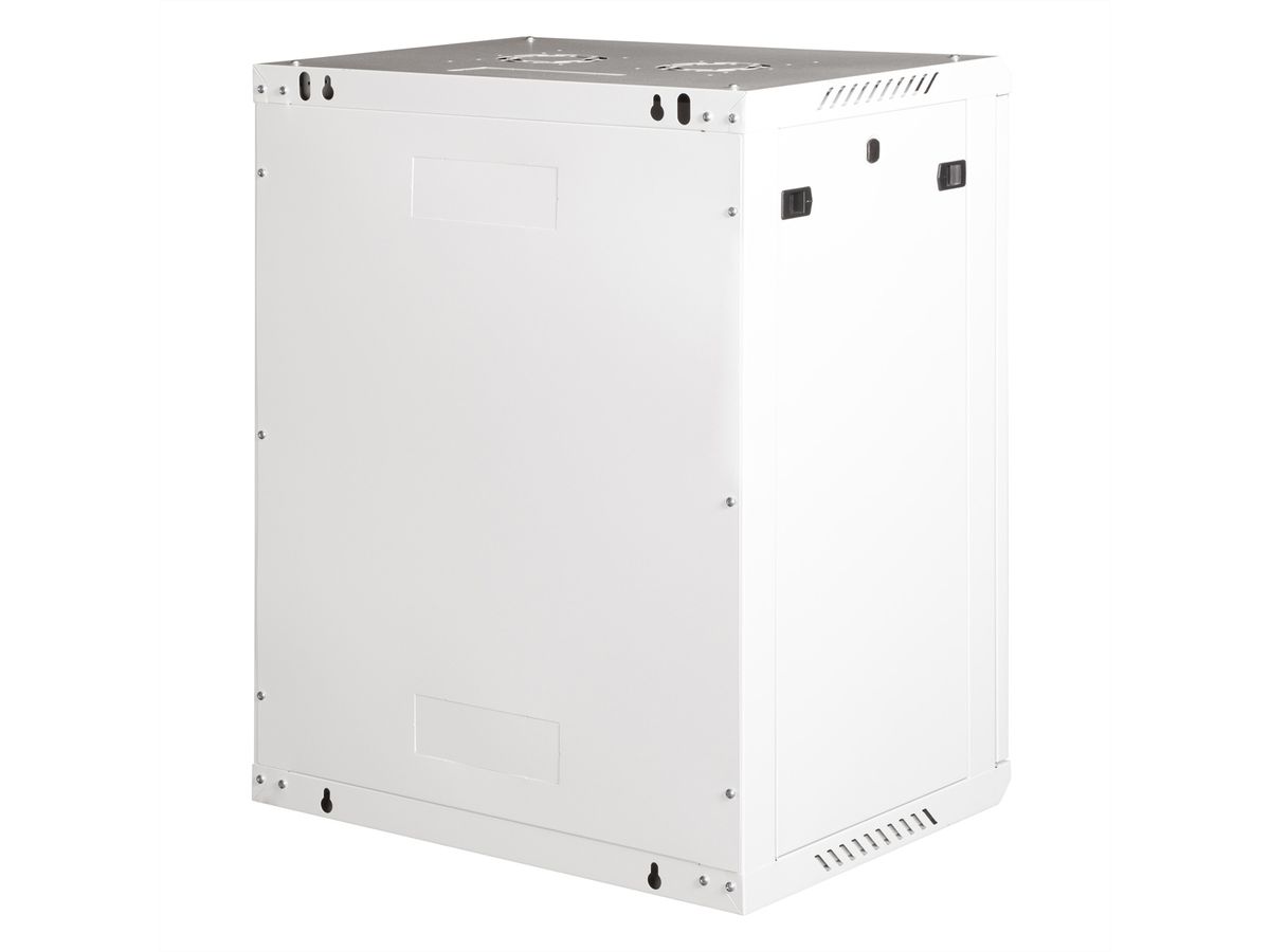 ROLINE 19-Zoll Wandgehäuse Basic Plus 18HE, 600x450 BxT grau