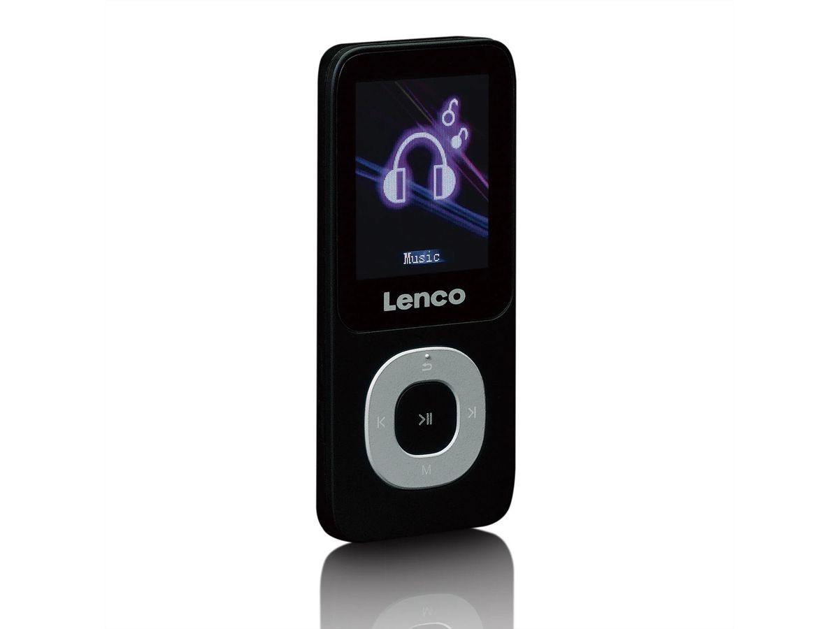 Lecteur MP3/MP4 Lenco Xemio-659BU, bleu, Carte SD de 4 Go incluse, max. 32 Go