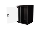 ROLINE 10" Boîtier mural 9U, 312x300 LxP  noir