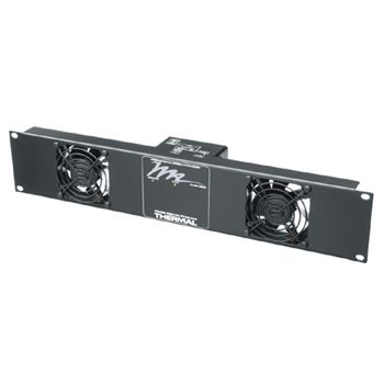 Middle Atlantic Products IUQFP-2 Rack-Kühlgerät Schwarz 2U