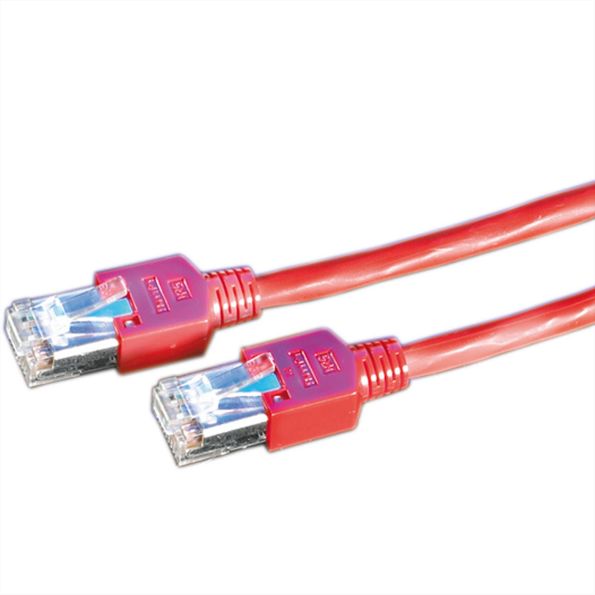 Cordon KERPEN Cat.5e (Classe D) D1-20 SF/U, rouge, 1,5 m