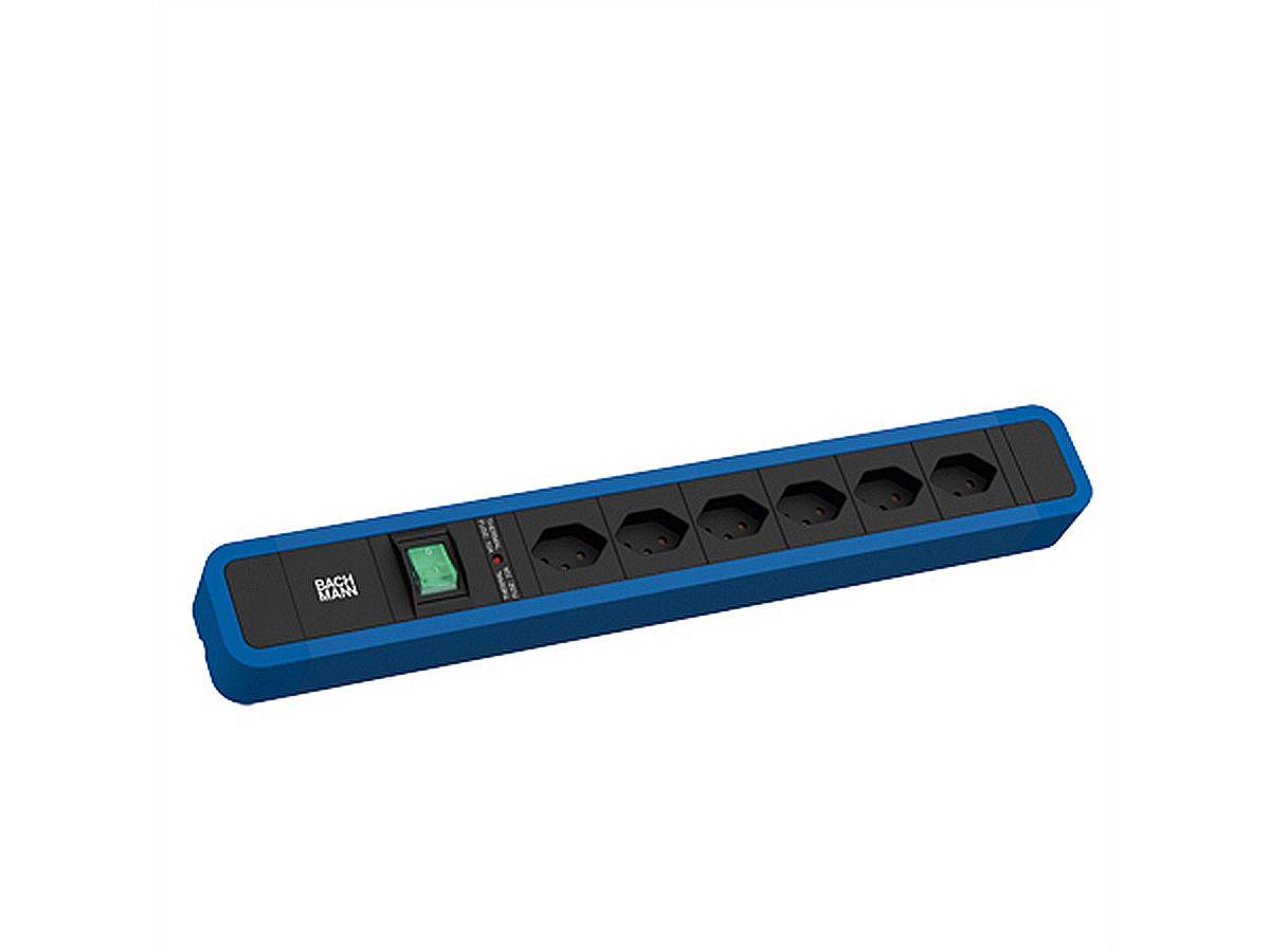 BACHMANN PRIMO 2 6xCH T13 1xSchalter 2,0m T12 RAL5010