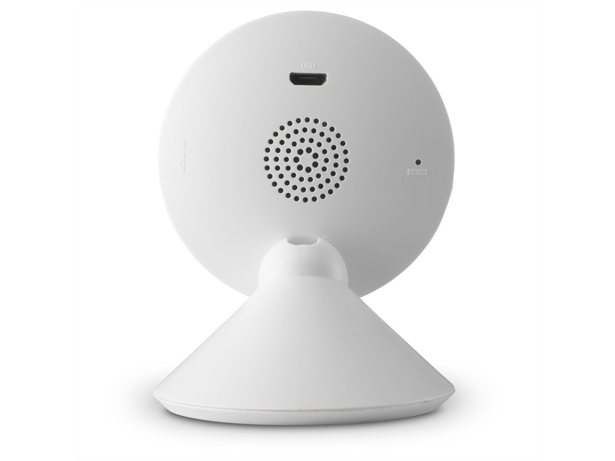 Alecto SMARTBABY5 - Babyphone Wi-Fi avec caméra, Blanc