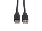 ROLINE USB 2.0 Kabel, Typ A-A, Typ A-A, schwarz, 1,8 m