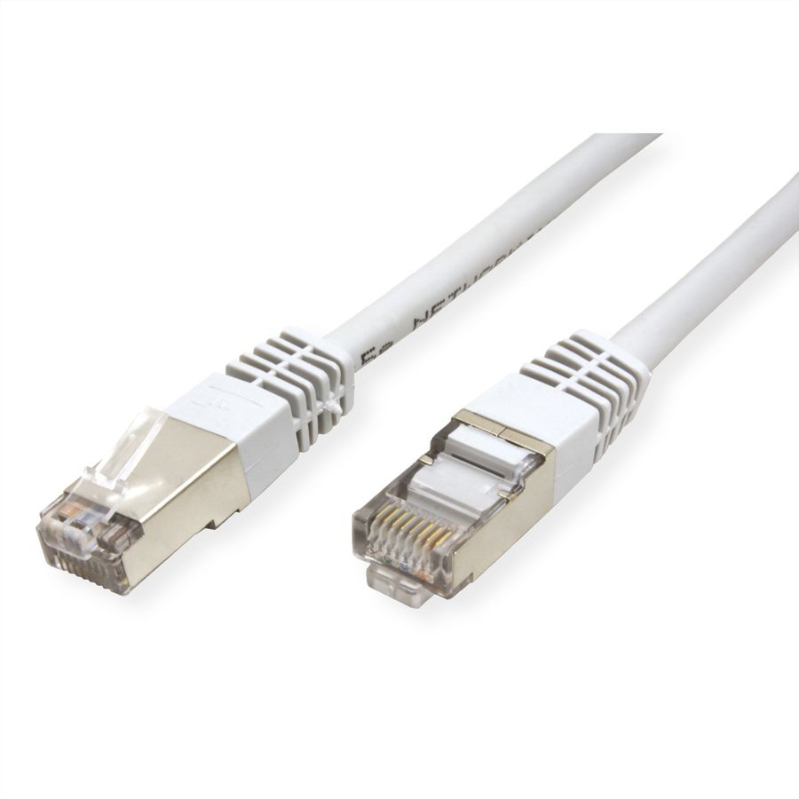 Cordon VALUE Cat.5e (Classe D) F/UTP confectionné, gris, 10 m