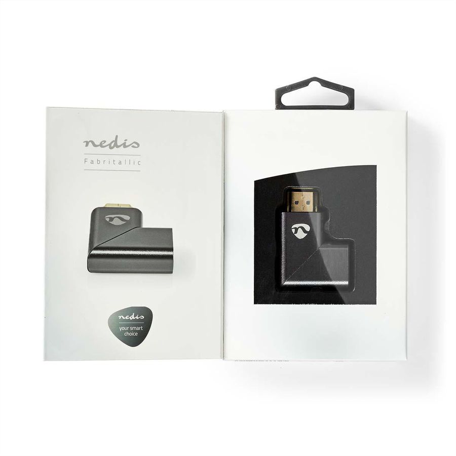 Nedis HDMI Adapter links abgewinkelt
