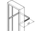 SCHROFF Kabelabfangschiene - KABELABFANGSCHIENE 483L