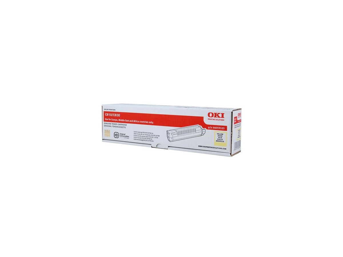 OKI Magenta Toner Cartridge Original 1 pièce(s)