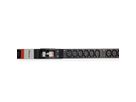 BACHMANN IT PDU ALU 1HE 36x C13 6x Leitungsschutzschalter CEE 3x32A rot