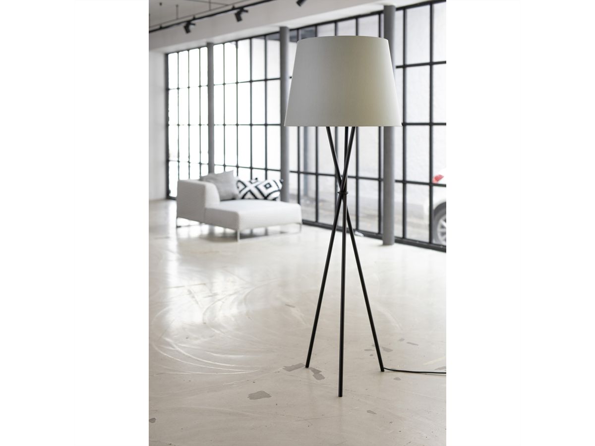 Ozonos Stehleuchte "Hailey" Jeans Grau incl. OZONOS AC-1