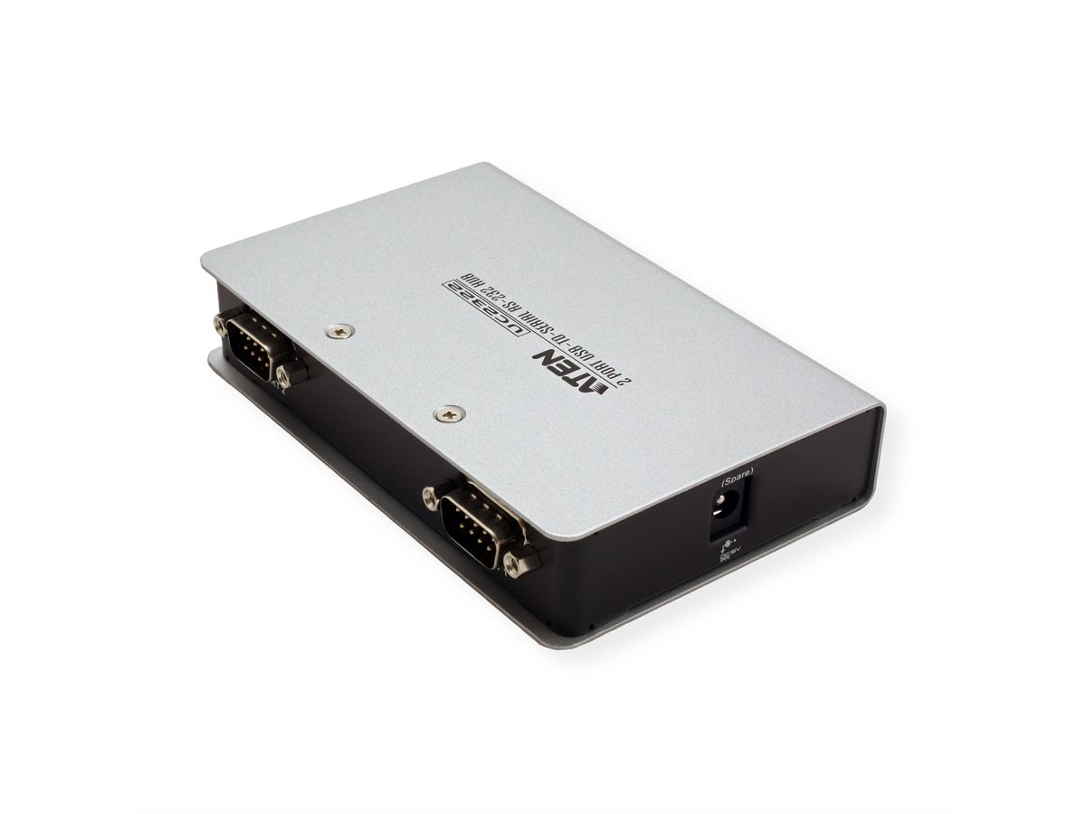 ATEN UC2322 USB-zu-Seriell RS-232 Hub 2-Port