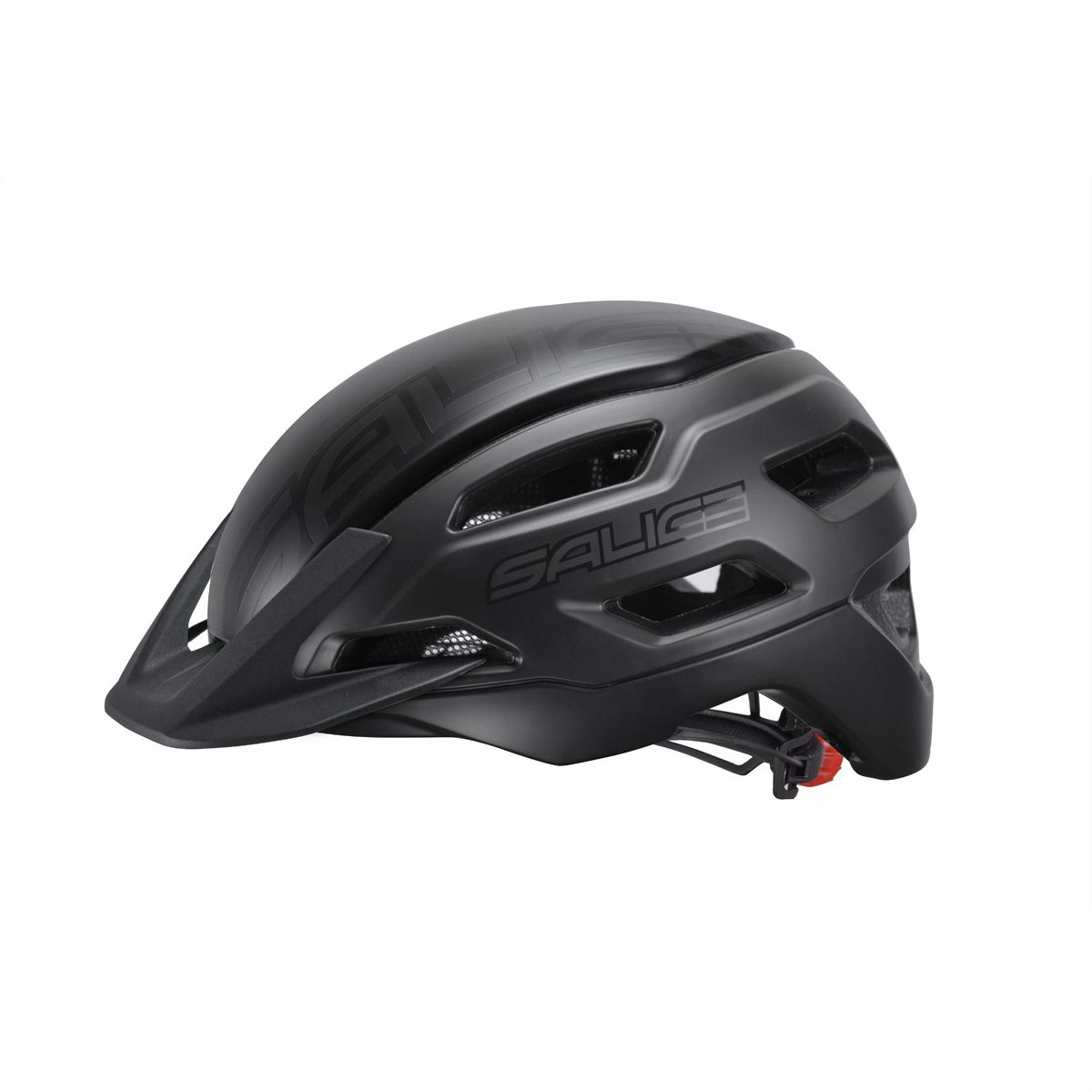Salice Occhiali Casque de vélo Stelvio, M-L 54-60, Black