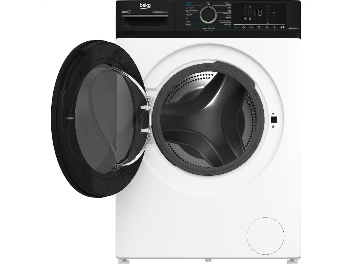 Beko Lave-linge séchant WTS210, W7kg/T5kg, SteamCure, 1'400U/min