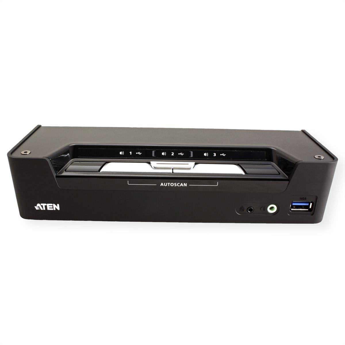 ATEN CS1953 Commutateur KVMP hybride DisplayPort USB-C 3 ports