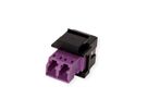 ROLINE Keystone LWL-Adapter LC/LC Duplex, Multimode, OM4