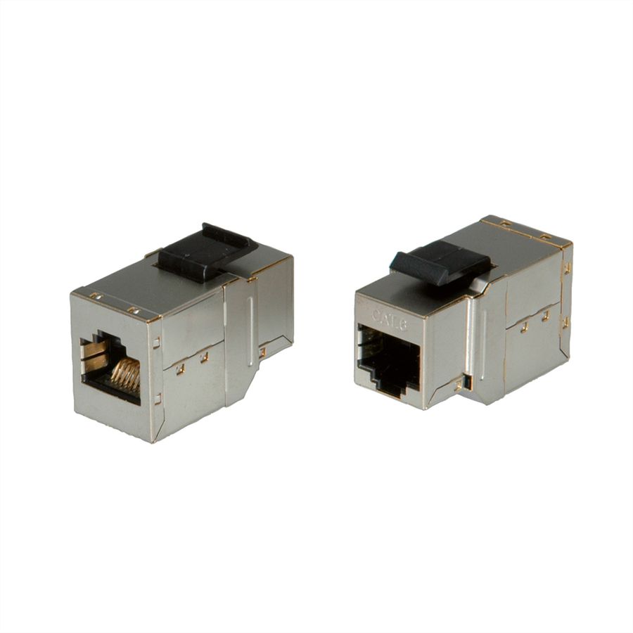 ROLINE Coupleur RJ-45, keystone, STP, Cat.6 (Classe E)