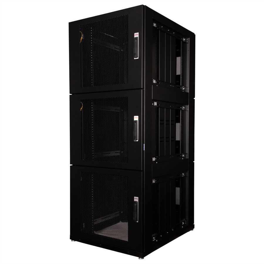 ROLINE Colocation-Schrank 47HE 800x1000mm, 3-Fächer, schwarz