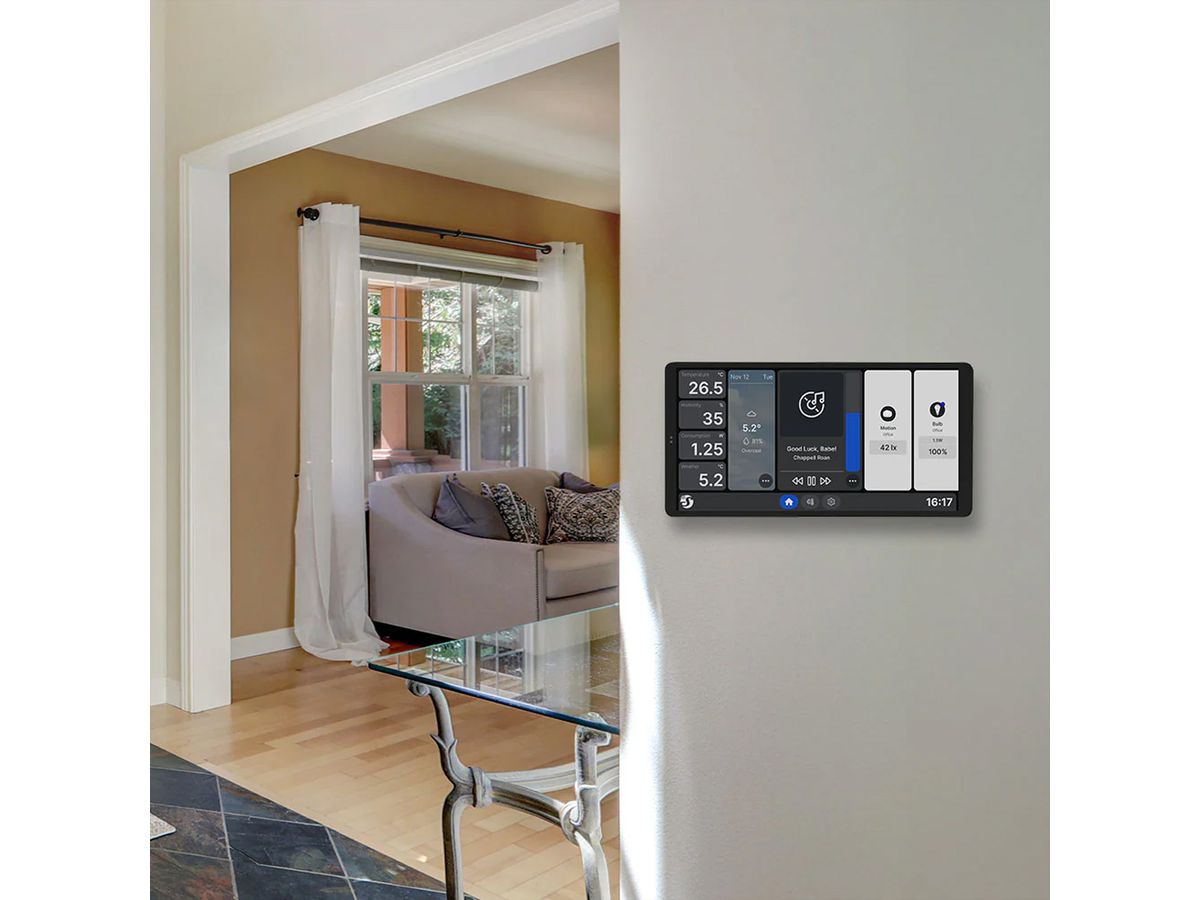 Shelly Wand Display X2 schwarz