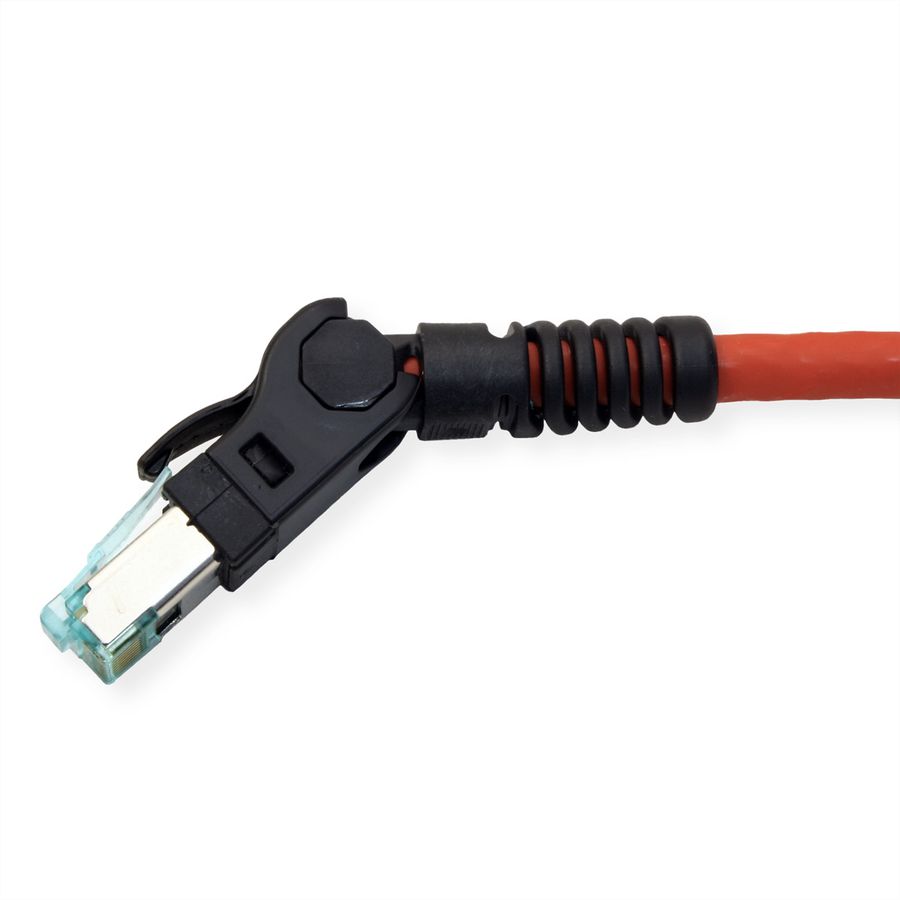 EasyLan VarioBoot Cordon Cat.6A, S/FTP, rouge, 1 m