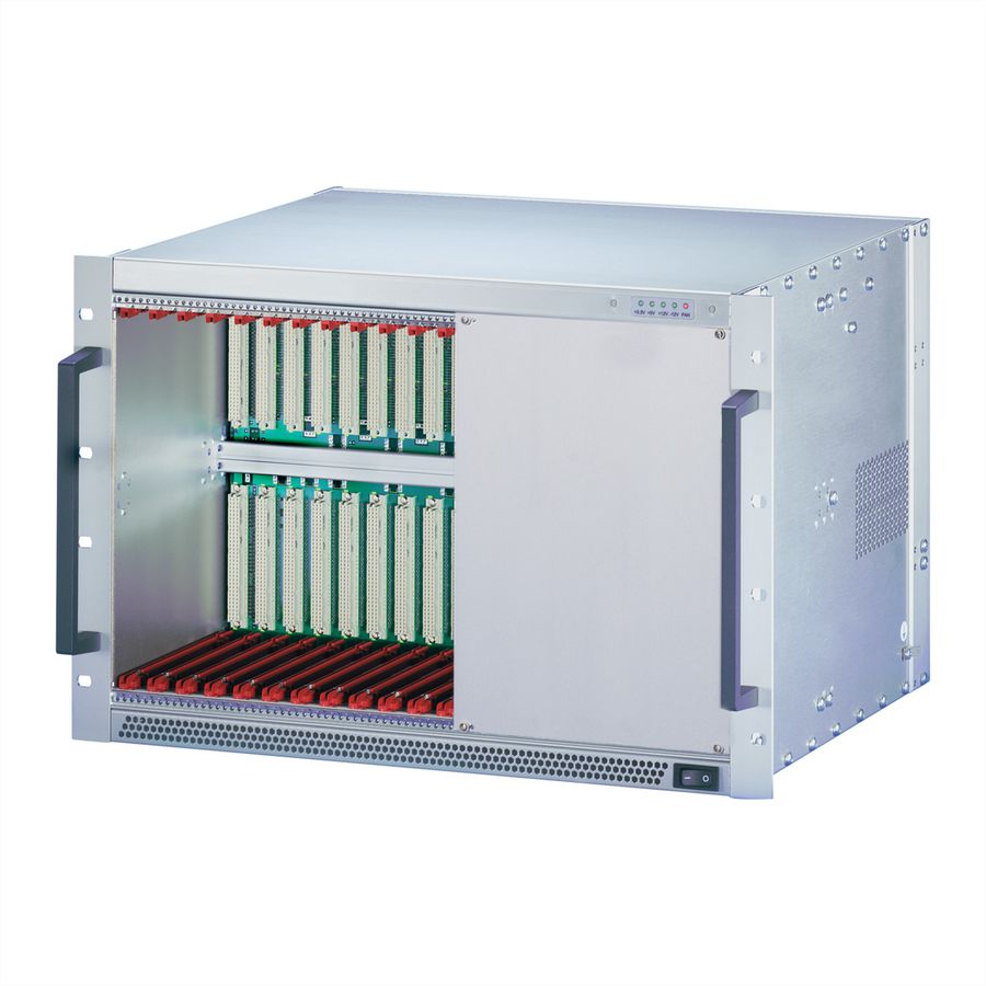 Système VMEbus SCHROFF, 7 U, 12 slots, pour modules de transition, Open Frame PSU