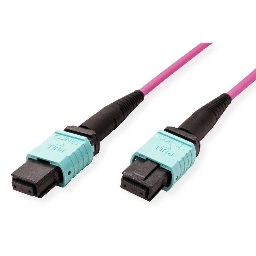 VALUE Câble MPO Trunk 50/125µm OM4, MPO / MPO, violet, 10 m