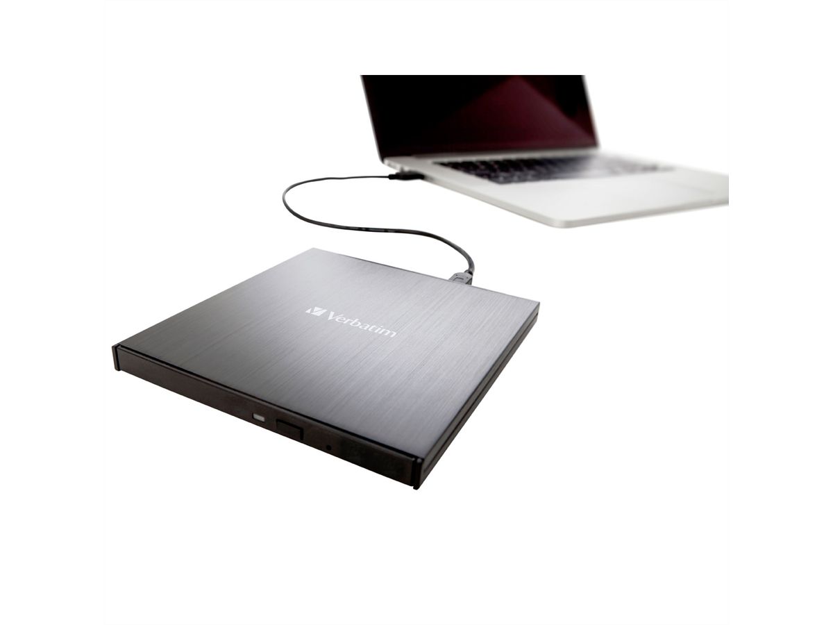 Verbatim Slimline Blu-ray Writer USB-C
