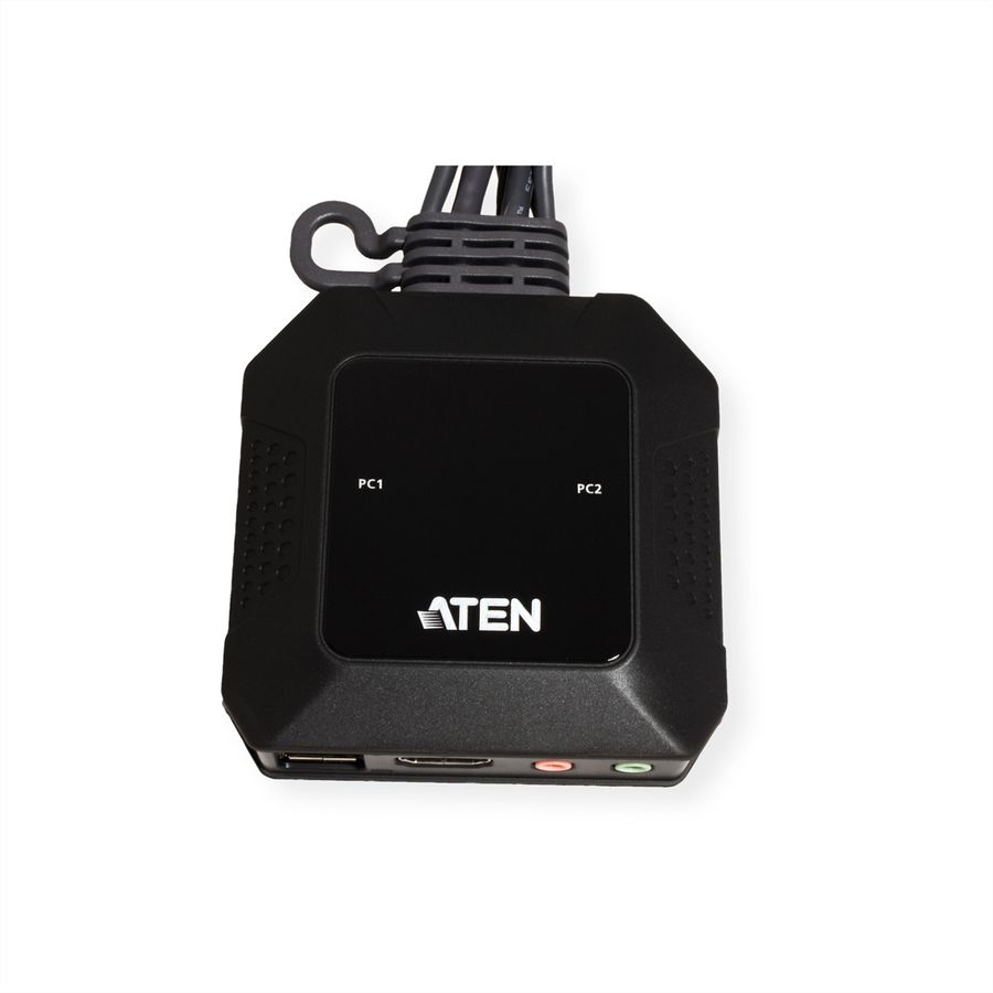ATEN CS22H 2-Port USB 4K HDMI KVM Switch
