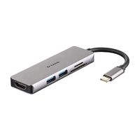D-LINK DUB-M530 Hub USB‑C 5‑en‑1 avec HDMI/lecteur de carte