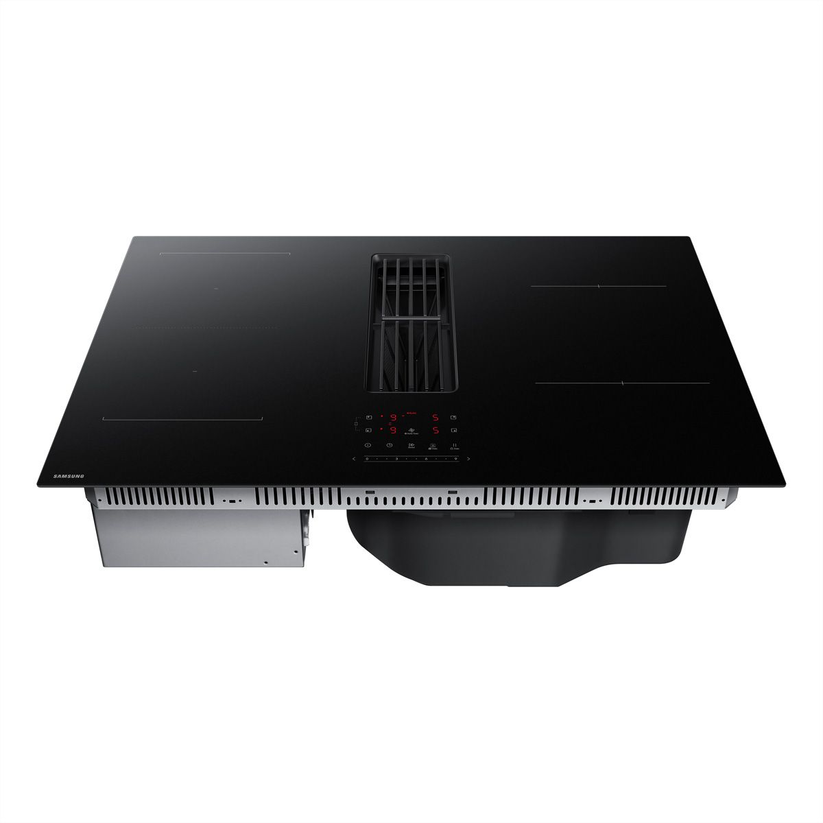 Samsung Table de cuisson avec tirage à la terre intégré 80 cm, FlexZone, 720m³/h,  A+