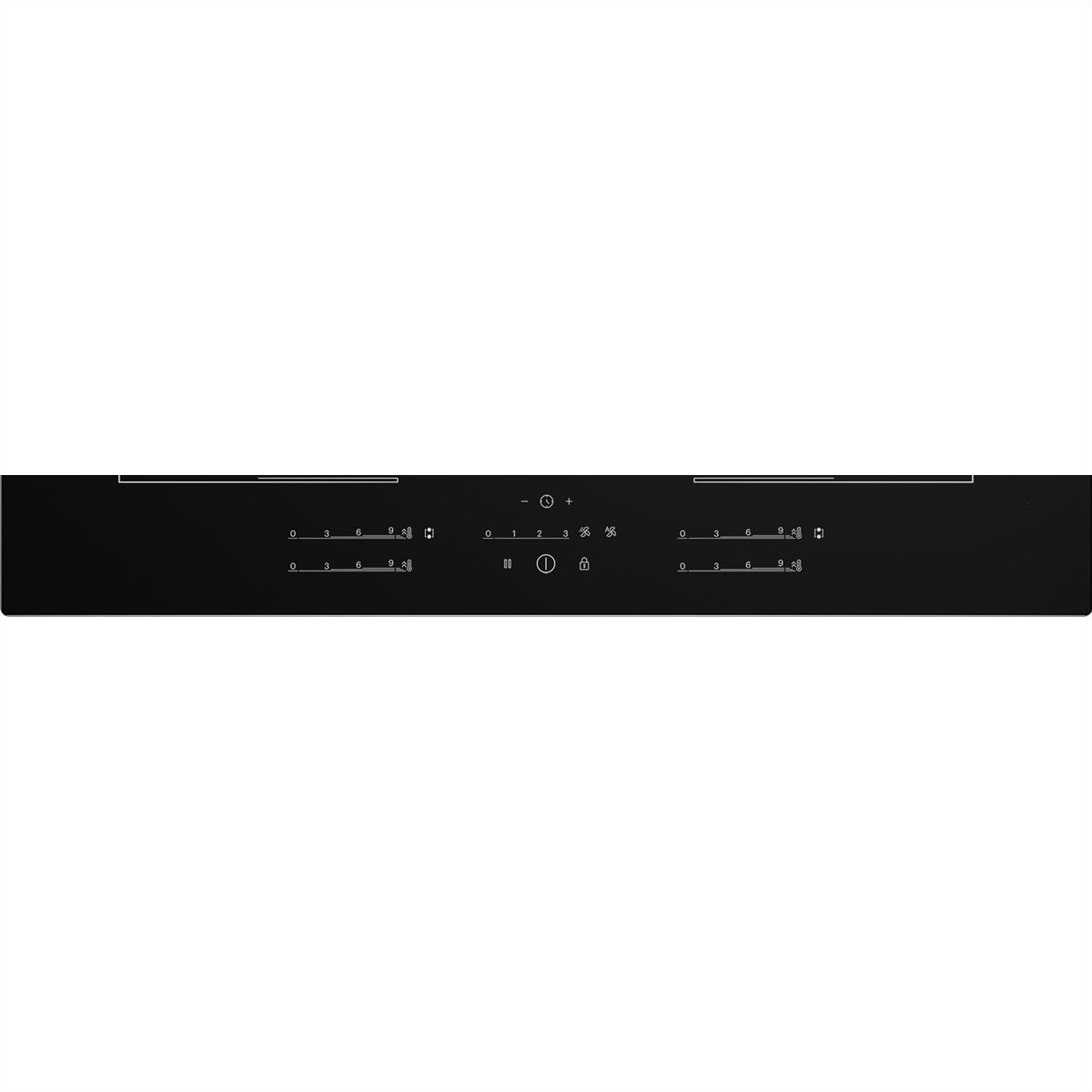 Grundig Induktionskochfeld GIEH 834480 P, 80cm, 4 Zonen, integrierter Dampfabzug